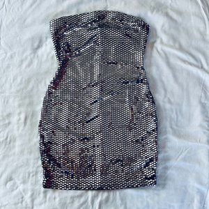 Charlotte Russe Sequin Tube Dress Size M